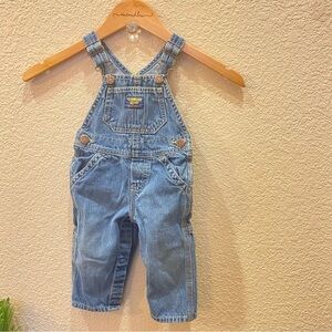 Oshkosh B’Gosh overalls denim 100% cotton 9 months